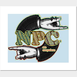 <-- NPC --> (are everywhere) Posters and Art